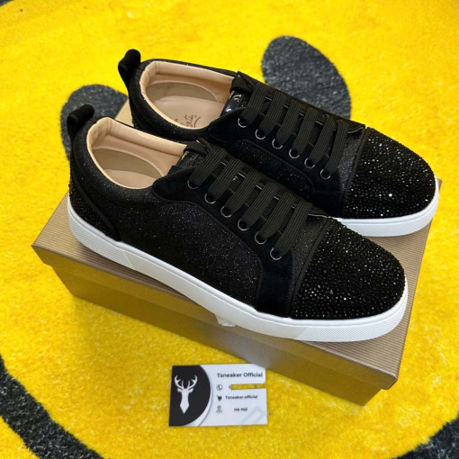 Custom Christian Louboutin Louis Junior Orlato Crosta Galaxy Sneakers