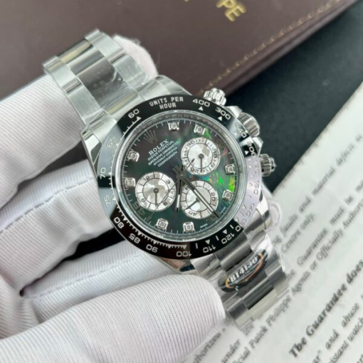 Custom Rolex Daytona Purple Mother of Pearl Dial - Swiss 112 - Image 2