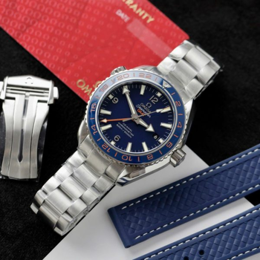 Custom Omega Craftsmanship Seamaster Planet Ocean 600M Blue - Swiss Omega17 - Image 2