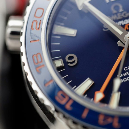 Custom Omega Craftsmanship Seamaster Planet Ocean 600M Blue - Swiss Omega17 - Image 6