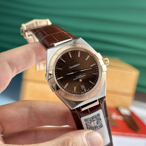 Custom Omega Constellation Brown - Swiss Omega22