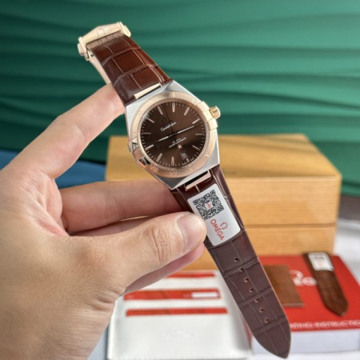 Custom Omega Constellation Brown - Swiss Omega22 - Image 2