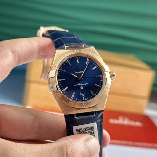 Custom Omega Constellation Blue - Swiss Omega19