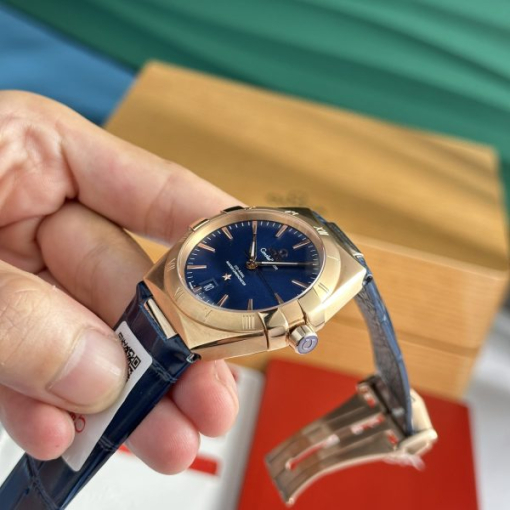 Custom Omega Constellation Blue - Swiss Omega19 - Image 2