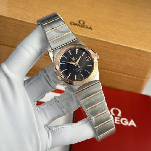 Custom Omega Constellation Chocolate Dial - Swiss Omega27