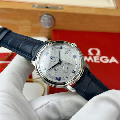 Custom Omega De Ville Prestige Power Reserve Grey Dial - Swiss Omega 3 - Image 3