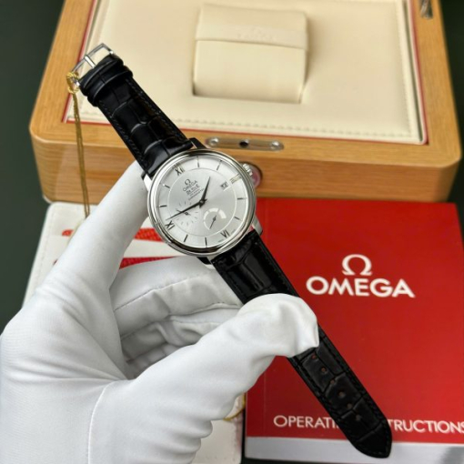 Custom Omega De Ville Prestige Power Reserve White Dial - Swiss Omega5 - Image 2