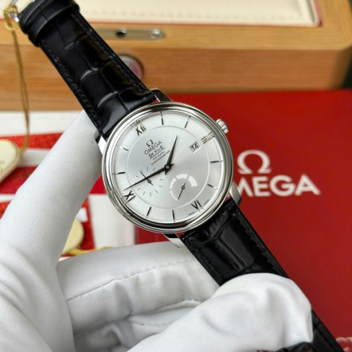 Custom Omega De Ville Prestige Power Reserve White Dial - Swiss Omega5 - Image 5