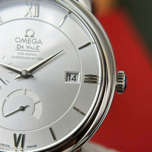 Custom Omega De Ville Prestige Power Reserve White Dial - Swiss Omega5 - Image 11