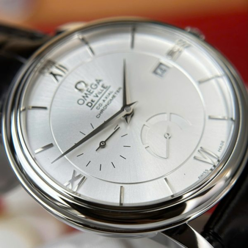 Custom Omega De Ville Prestige Power Reserve White Dial - Swiss Omega5 - Image 10