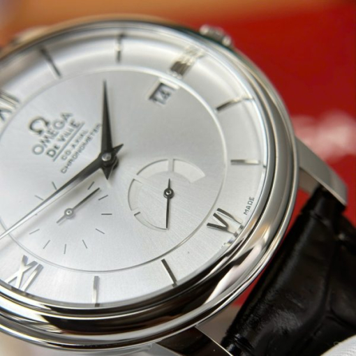 Custom Omega De Ville Prestige Power Reserve White Dial - Swiss Omega5 - Image 9