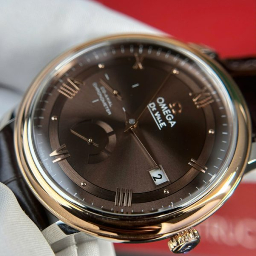 Custom Omega De Ville Prestige Power Reserve Brow Dial - Swiss Omega 1 - Image 10