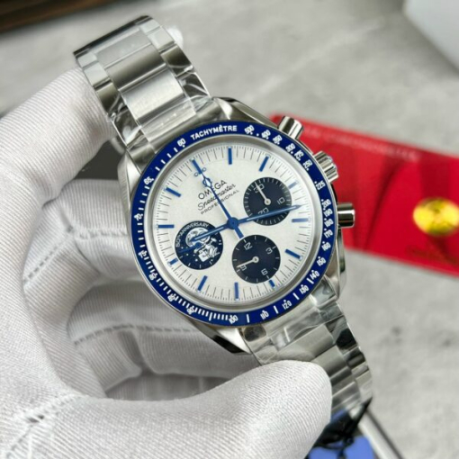 Custom Omega Speedmaster Snoopy Avard Chronograph - Swiss Omega28 - Image 2