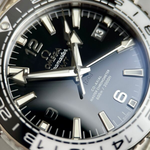 Custom Omega Seamaster Planet Ocean GMT - Swiss Omega41 - Image 4