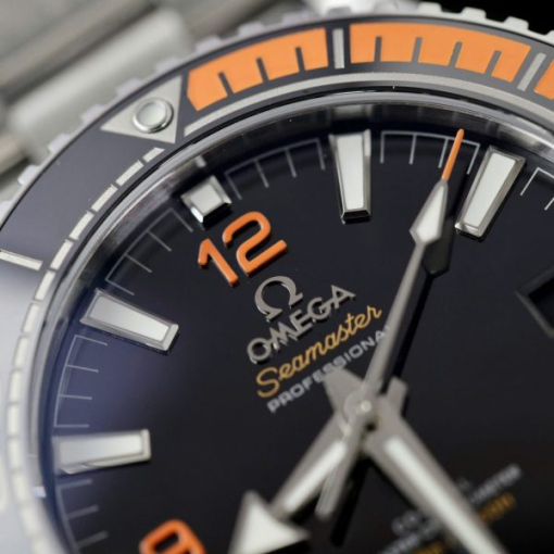 Custom Omega Craftsmanship Seamaster Planet Ocean 600M Blue - Swiss Omega18 - Image 5