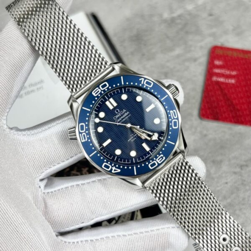 Custom Omega Seamaster Diver 300M James Bond 60th Anniversary - Swiss Omega33