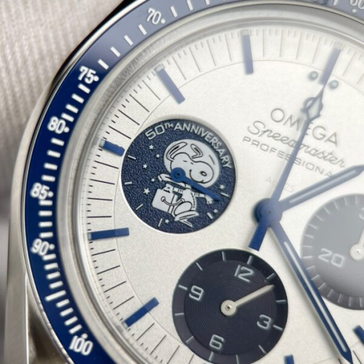 Custom Omega Speedmaster Snoopy Avard Chronograph - Swiss Omega28 - Image 5