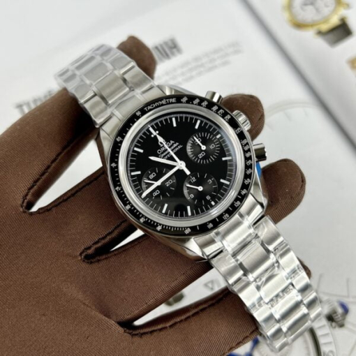 Custom Omega SpeedMaster Moonwatch Chronograph - Swiss Omega38