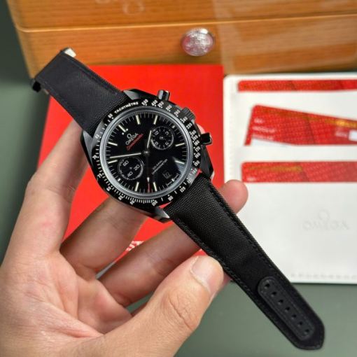 Custom Omega Speedmaster Dark Side Of The Moon- Swiss Omega12 - Image 2