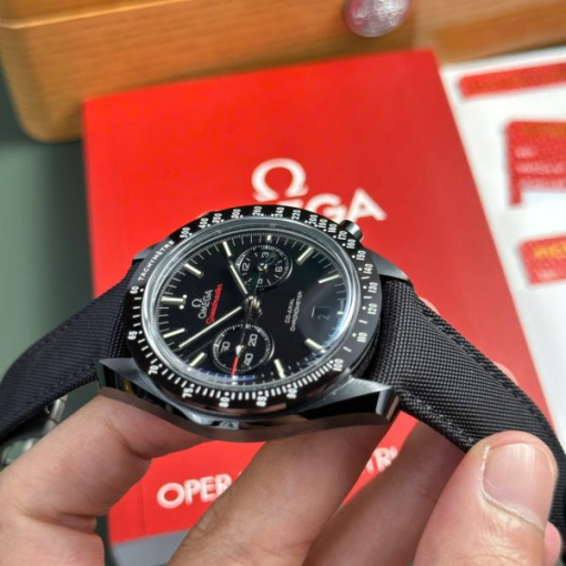 Custom Omega Speedmaster Dark Side Of The Moon- Swiss Omega12 - Image 6