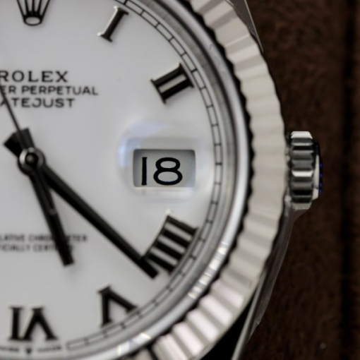 Custom Rolex DateJust 126334 White Dial - Swiss 72 - Image 5