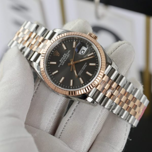 Custom Rolex DateJust 126231 Gray Dial - Swiss 40 - Image 2