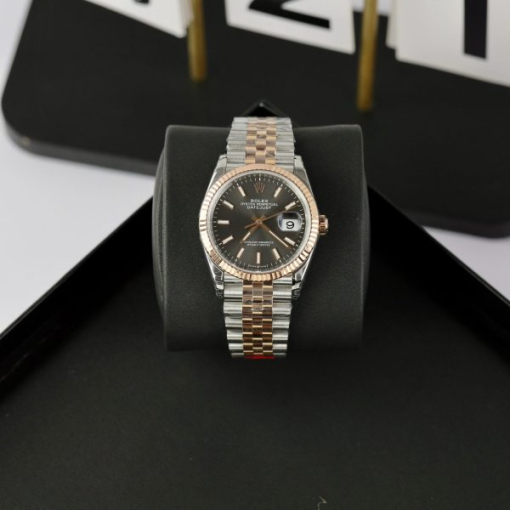 Custom Rolex DateJust 126231 Gray Dial - Swiss 40