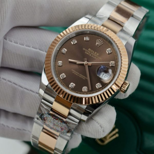 Custom Rolex DateJust 126331 Chocolate Dial - Swiss 53 - Image 2