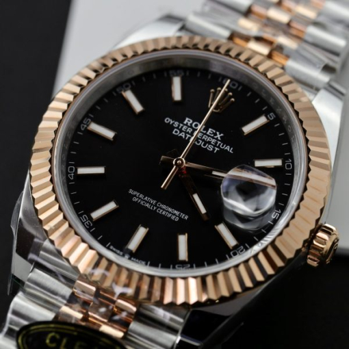 Custom Rolex DateJust 126331 Black Dial - Swiss 48 - Image 2