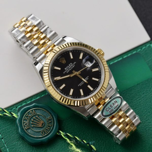 Custom Rolex DateJust 126331 Black Dial - Swiss 47