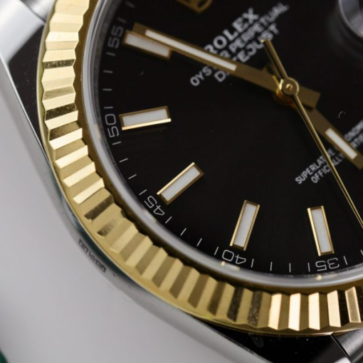 Custom Rolex DateJust 126331 Black Dial - Swiss 47 - Image 4