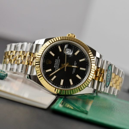 Custom Rolex DateJust 126331 Black Dial - Swiss 47 - Image 2