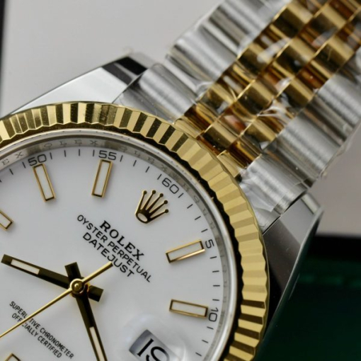 Custom Rolex DateJust 126331 White Dial - Swiss 46 - Image 4