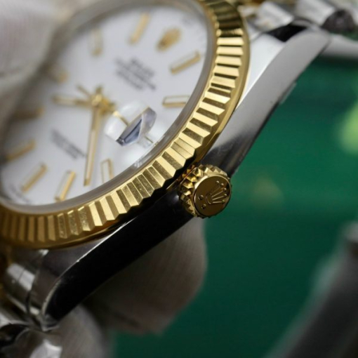 Custom Rolex DateJust 126331 White Dial - Swiss 46 - Image 6