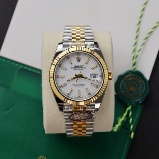 Custom Rolex DateJust 126331 White Dial - Swiss 46