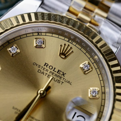 Custom Rolex DateJust 126333 Yellow Dial - Swiss 41 - Image 3