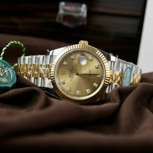 Custom Rolex DateJust 126333 Yellow Dial - Swiss 41 - Image 2