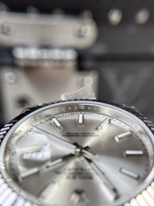 Custom Rolex DateJust 126334 Silver Dial - Swiss 62 - Image 5