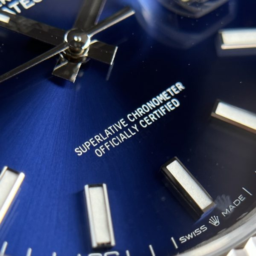 Custom Rolex DateJust 126334 Blue Dial - Swiss 55 - Image 5