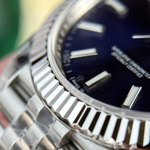 Custom Rolex DateJust 126334 Blue Dial - Swiss 55 - Image 7