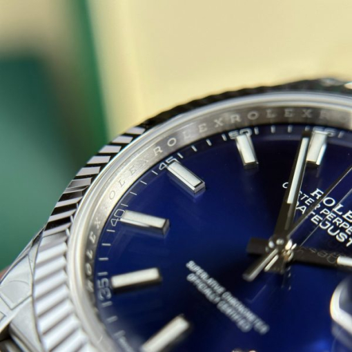 Custom Rolex DateJust 126334 Blue Dial - Swiss 55 - Image 8