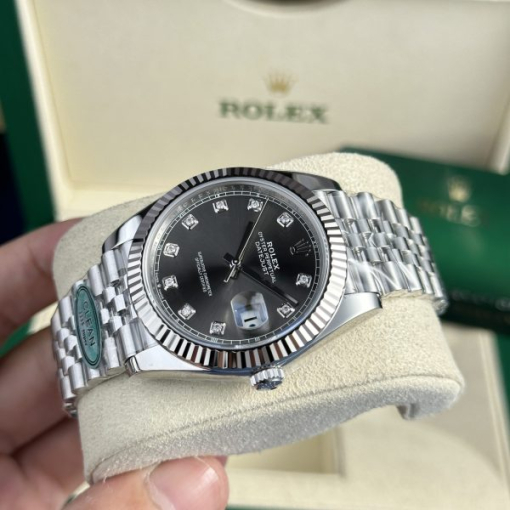 Custom Rolex DateJust Grey Dial - Swiss 42 - Image 2