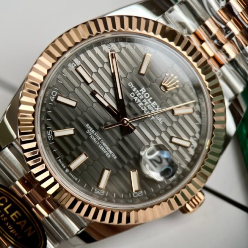 Custom Rolex DateJust 126231 Grey Dial - Swiss 69 - Image 2