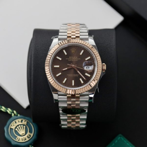 Custom Rolex DateJust 126331 Chocolate Dial - Swiss 49