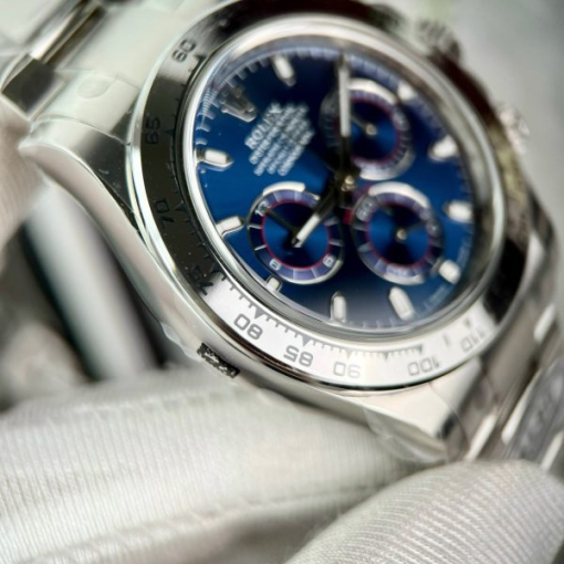 Custom Rolex Daytona Blue Dial- Swiss 92 - Image 3