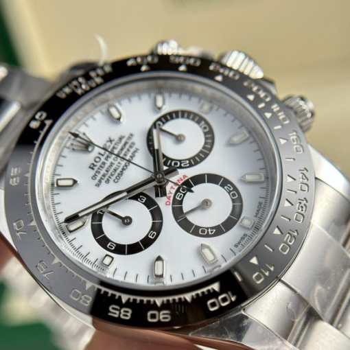 Custom Rolex Daytona 116500LN White Dial- Swiss 99 - Image 9