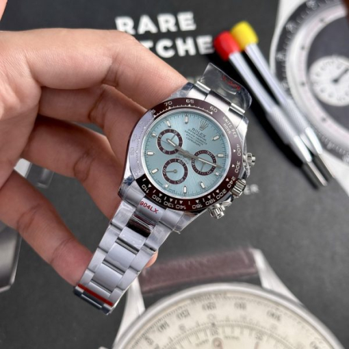 Custom Rolex Daytona 116506 Ice Blue Dial- Swiss 103 - Image 2