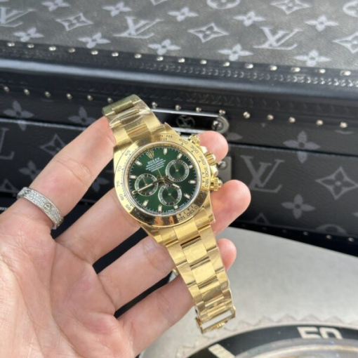 Custom Rolex Daytona Green Dial - Swiss 108 - Image 3