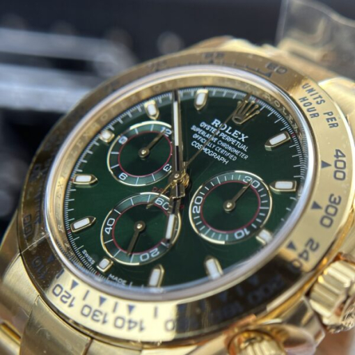 Custom Rolex Daytona Green Dial - Swiss 108 - Image 5