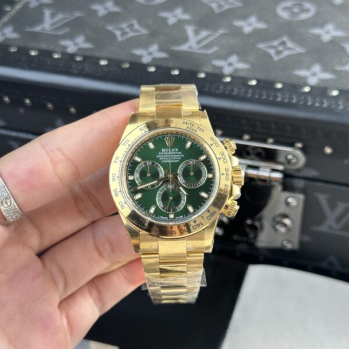 Custom Rolex Daytona Green Dial - Swiss 108